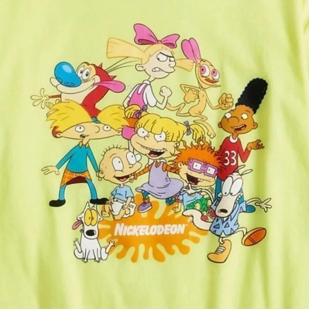Nickelodeon 90s Y2K Cartoon TV Tee NWT - Picture 2 of 4